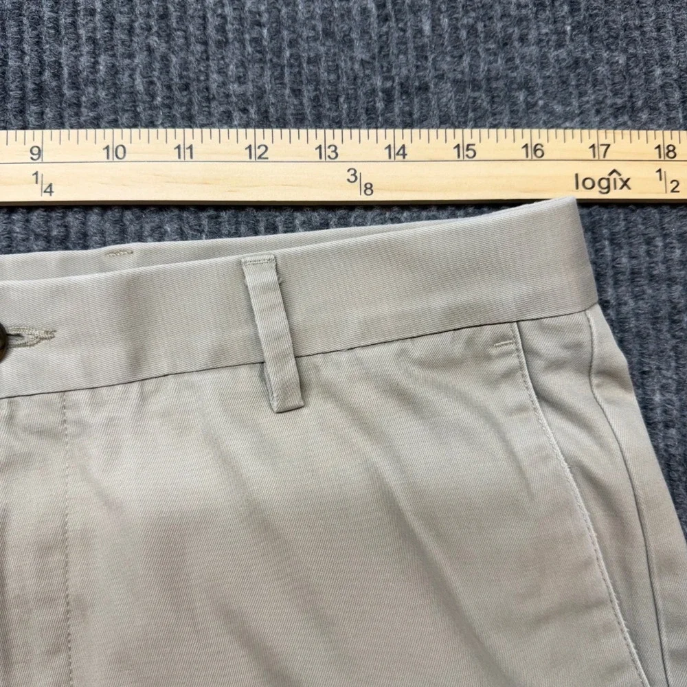 Goodthreads Mens 33x29 Khaki Beige Straight Fit Chino Pants Casual Trousers